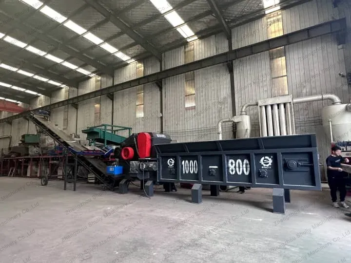 industrial wood pallet shredder for sale