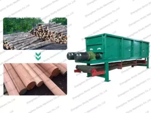 Mesin debarker roller-log debarker