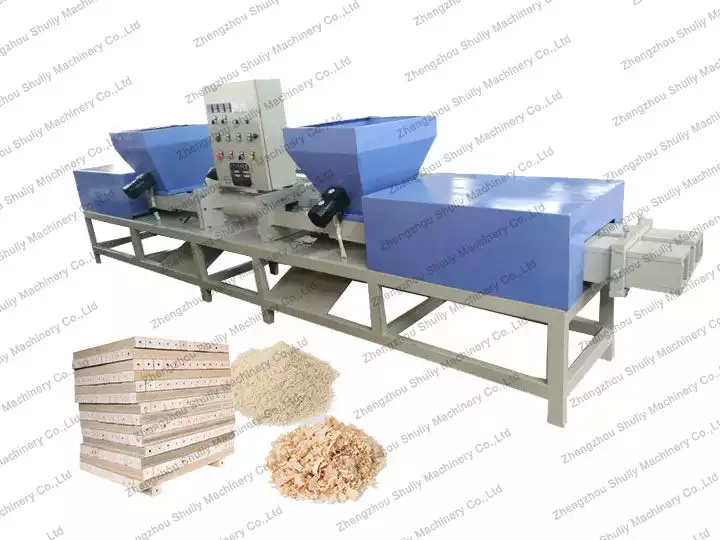 Wood block making machine