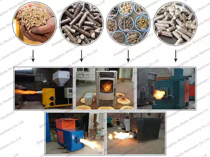 Applications of wood pellets