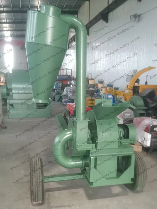 Wood Crusher Machine Used In U.s. Wood Processing Plant For Wood Scrap 2 Wood shredding machine for sale