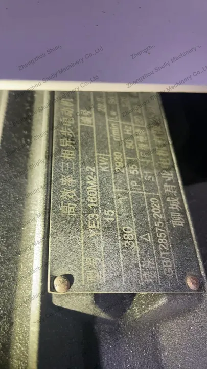 Electric motor for wood sawmill machine