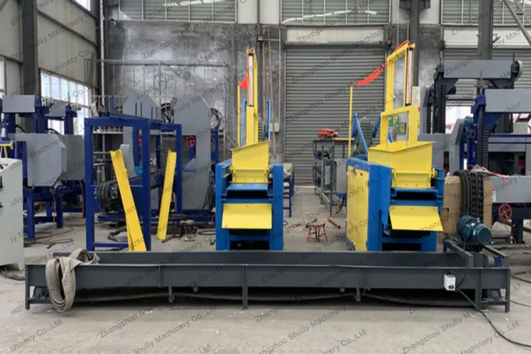 Commercial Wood Shavings Machine For Sale 10 Horse bed machine with horizontal belt