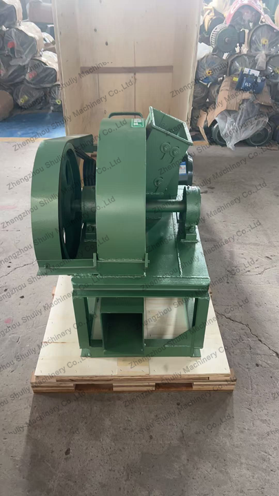 Starting An Animal Bedding Business With Shuliy Sl-600 Wood Shavings Mill In Mexico 4 Wood shaving mill packing