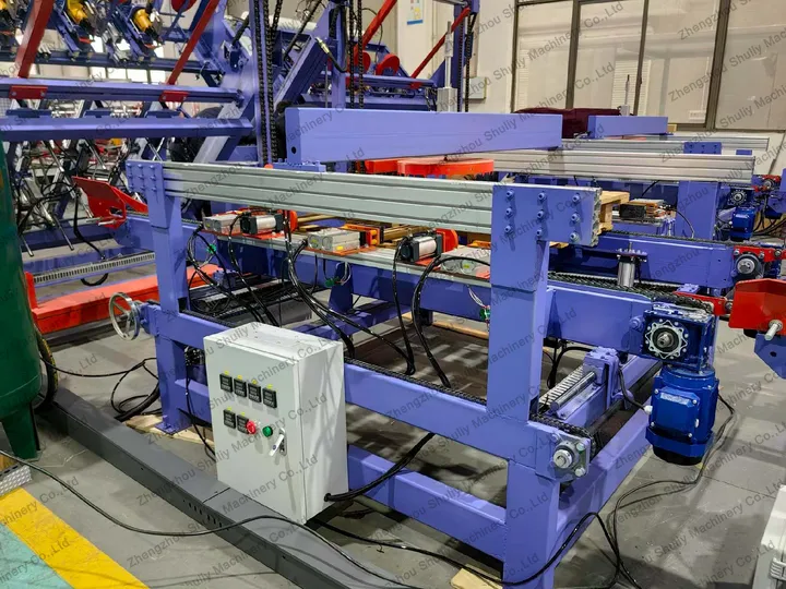 European Wooden Pallet Production Line 6 Epal pallet branding machine