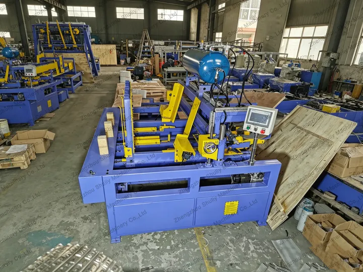 European Wooden Pallet Production Line 3 Eur pallet stacking machine