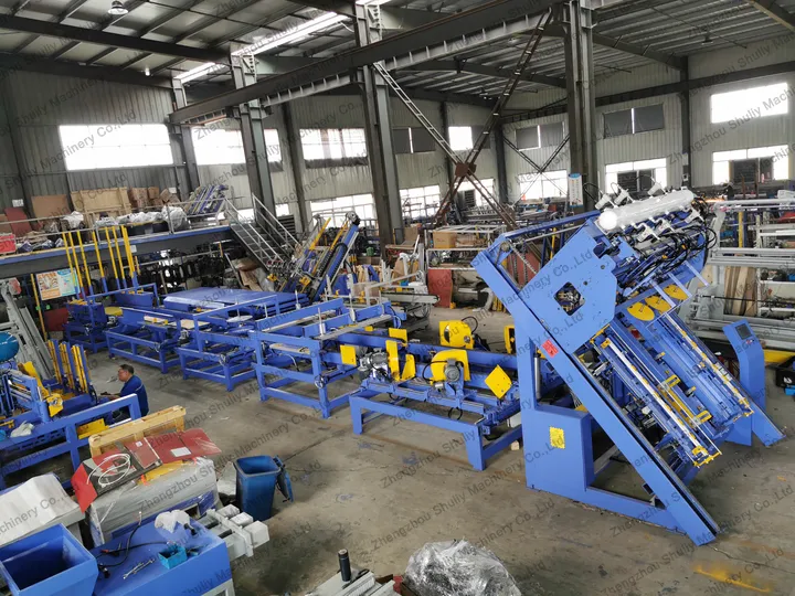 European Wooden Pallet Production Line 11 European standard wood pallet production line