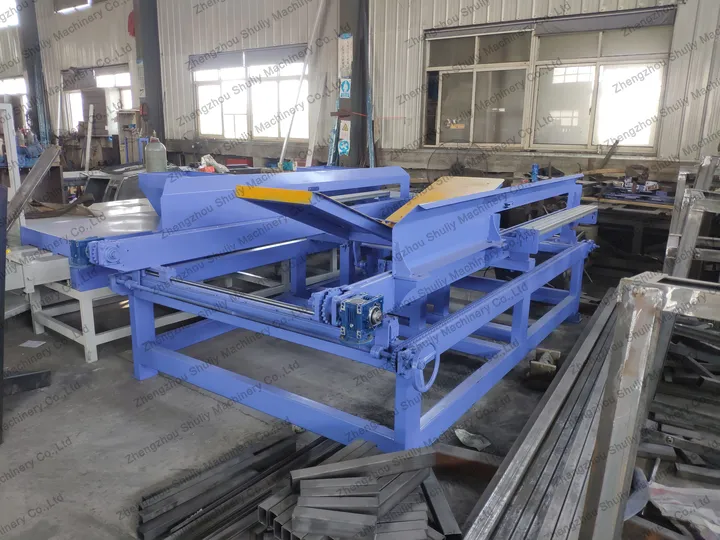 European Wooden Pallet Production Line 8 Pallet flipper