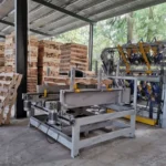 US-standard pallet production line for GMA pallets