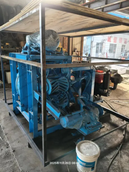 Wood debarker with steel frame